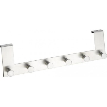 WENKO 4468060100-Kapstok CELANO 39x11 cm roestvrij staal/zilver