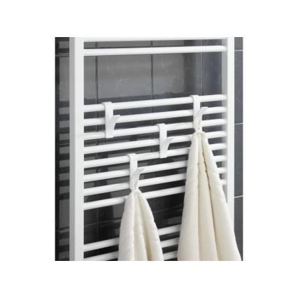 WENKO 4468160100-Haakjes 2,5x10,5 cm wit