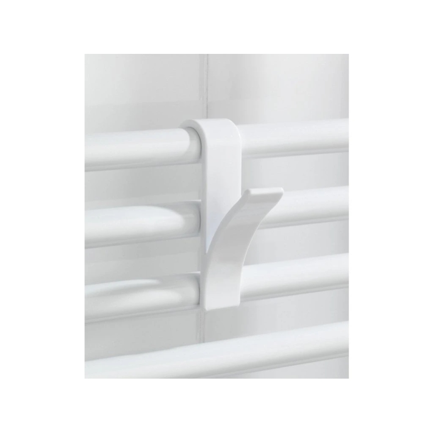 WENKO 4468160100-Haakjes 2,5x10,5 cm wit