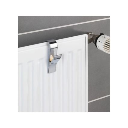 WENKO 4468162100-Haakjes 2,5x10,5 cm glanzend chroom