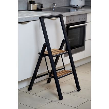 WENKO 50482100 - ALU-DESIGN trapladder 44x101 cm zwart