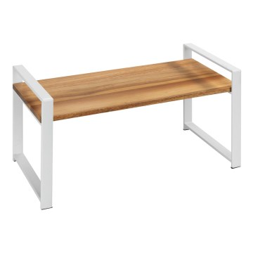 WENKO 53027100 - Plank LOUISA 40x20 cm wit/bruin