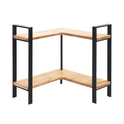 WENKO 53028100 - LOU-plank 30x33 cm zwart/bruin