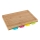 WENKO 53064100 - Snijplank 32,5x22,5 cm bruin/multikleurig