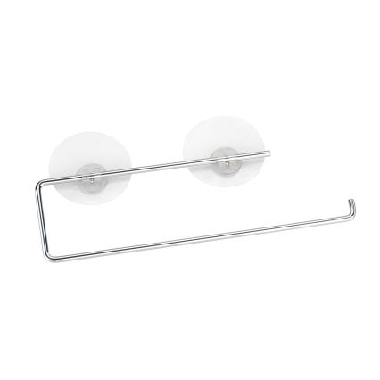 WENKO 53130100 - Keukendoekhouder STATIC-LOC 30x8,5 cm zilver/helder