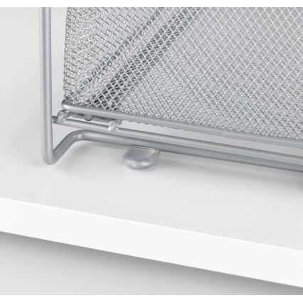 WENKO 53140800 - Plank GIOMA 35x33,5 cm zilverkleurig