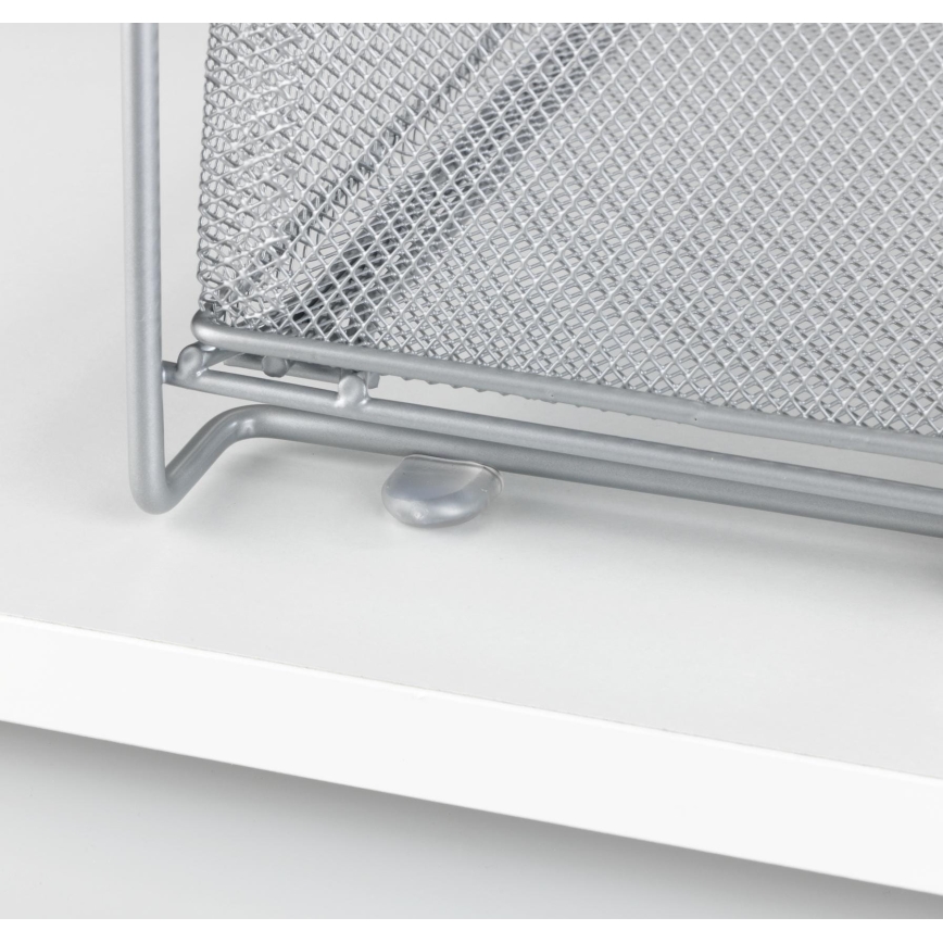 WENKO 53140800 - Plank GIOMA 35x33,5 cm zilverkleurig