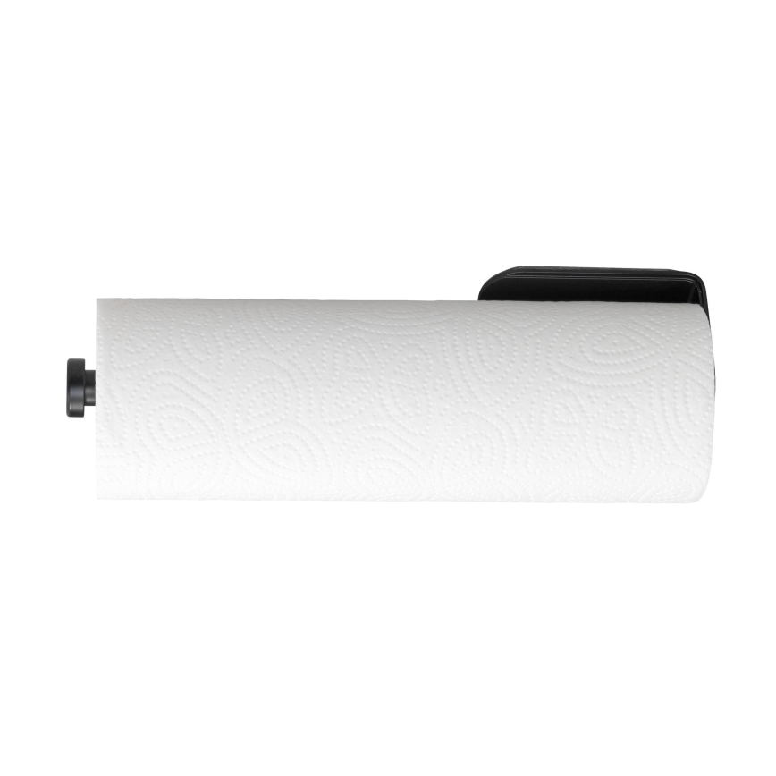 WENKO 53214100 - Rolhouder NIO 27,5x7 cm zwart