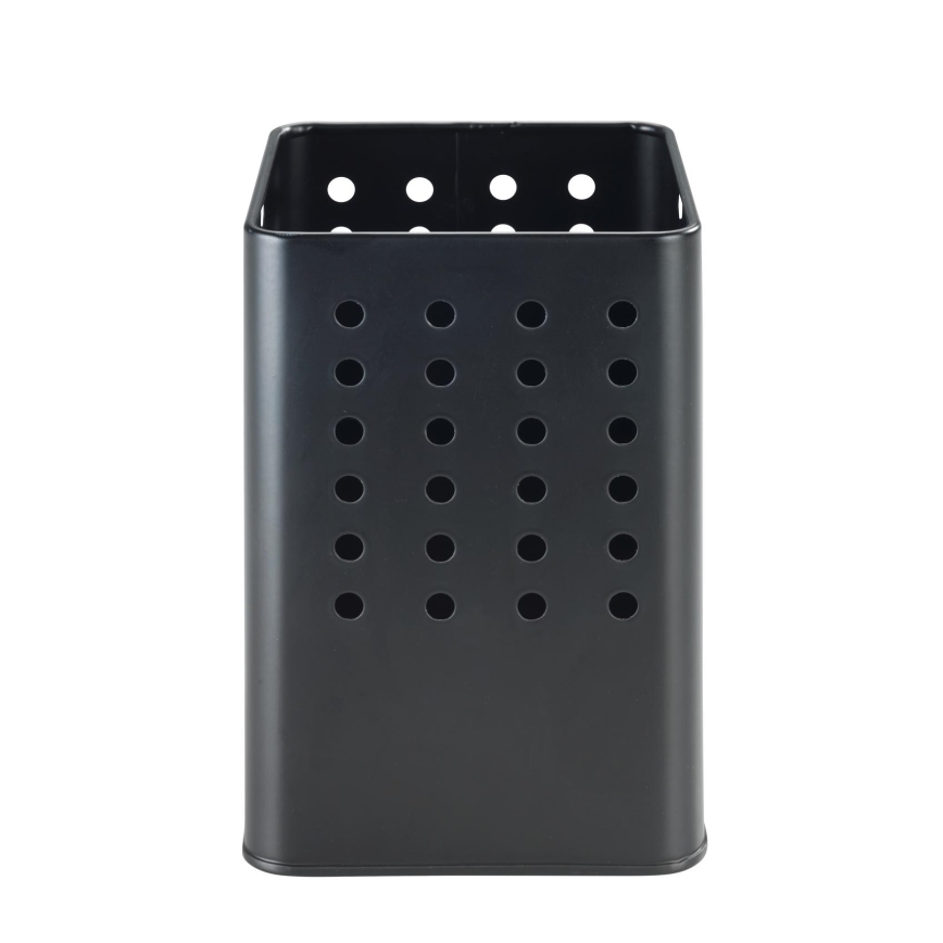 WENKO 54017100 - Bestekhouder SILIO 11,5x16,5 cm zwart
