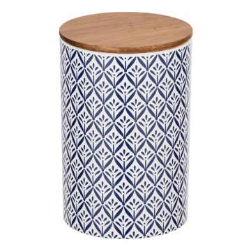 WENKO 54096100 - Opbergbox LORCA 12,5x18,5 cm veelkleurig/bruin/grijs