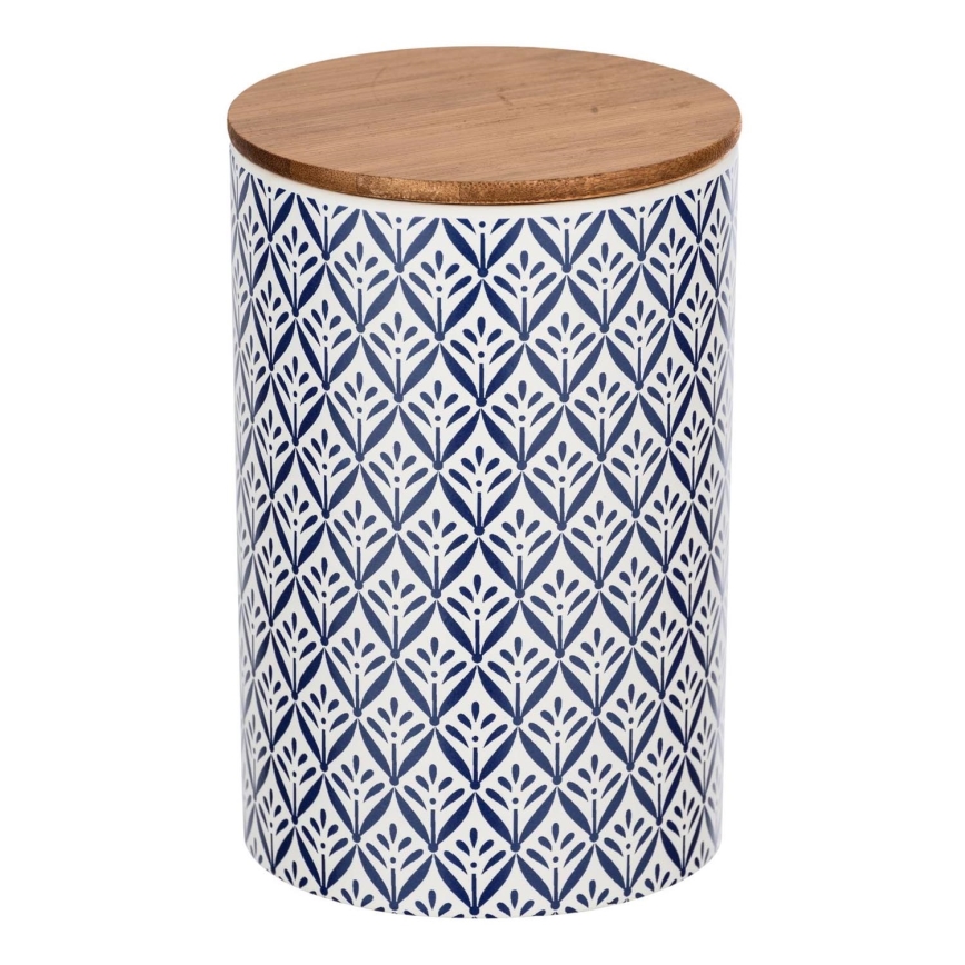 WENKO 54096100 - Opbergbox LORCA 12,5x18,5 cm veelkleurig/bruin/grijs