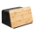 WENKO 54098100 - Broodtrommel KUBO 35x26,5 cm zwart/bruin