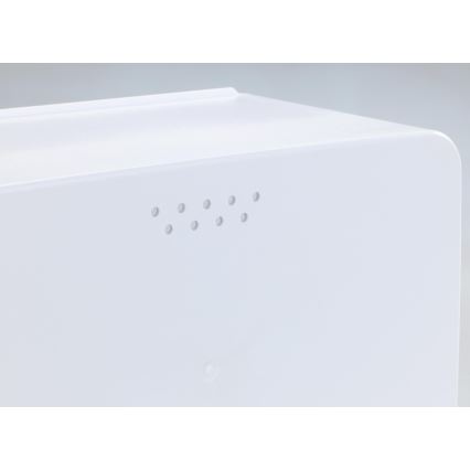 WENKO 54099100 - Broodtrommel KUBO 35x26,5 cm wit/bruin