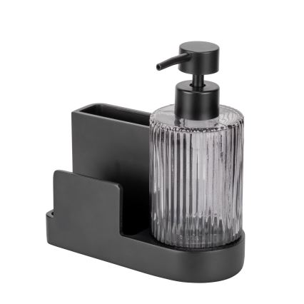 WENKO 54654100 - Organizer PINA 16x17 cm zwart
