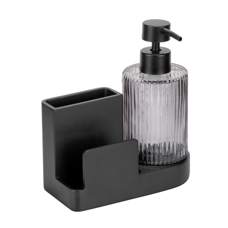 WENKO 54654100 - Organizer PINA 16x17 cm zwart