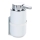 WENKO 54655100 - Zeepdispenser WOYA 250 ml wit/hoogglans chroom
