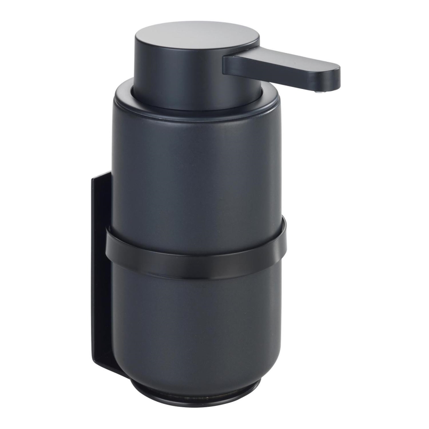 WENKO 54657100 - Zeepdispenser WOYA 250 ml, zwart