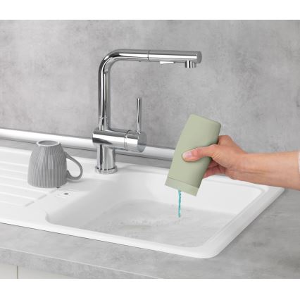 WENKO 54674100 - Dispenser EASY SQUEEZ-E 6x14 cm groen