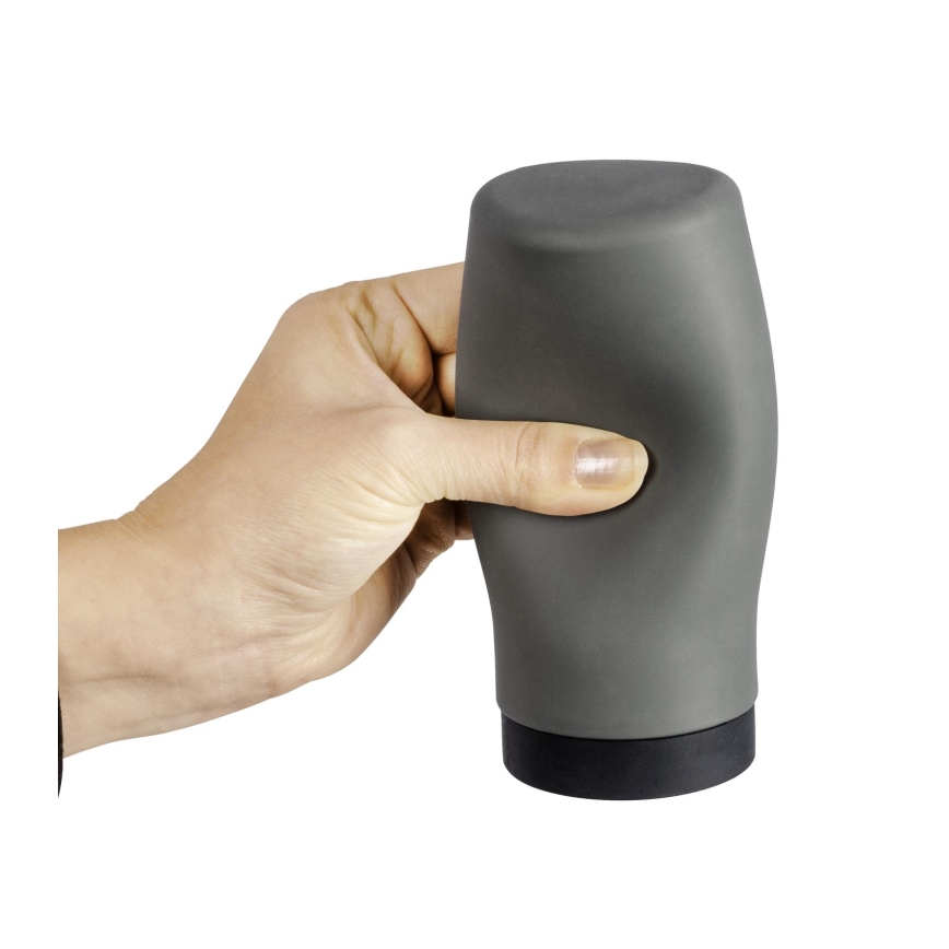 WENKO 54680100 - Dispenser EASY SQUEEZ-E 6x14 cm grijs/zwart