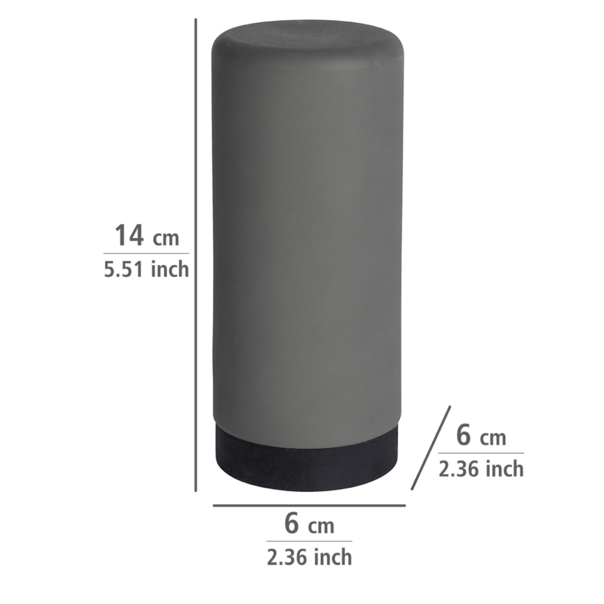WENKO 54680100 - Dispenser EASY SQUEEZ-E 6x14 cm grijs/zwart