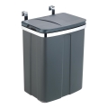 WENKO 54903100 - Mand voor deurmontage 26x36,5 cm grijs/zilver