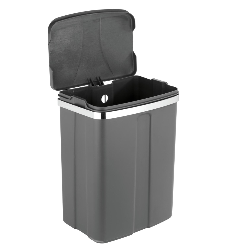 WENKO 54903100 - Mand voor deurmontage 26x36,5 cm grijs/zilver