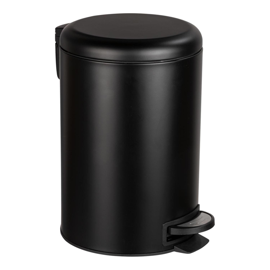WENKO 54913100 - Vuilnisbak LEMAN 25x38 cm zwart