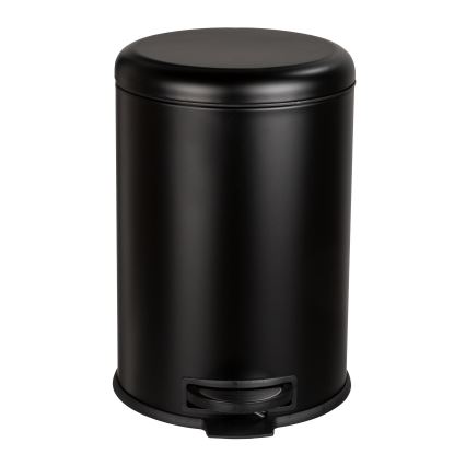 WENKO 54913100 - Vuilnisbak LEMAN 25x38 cm zwart