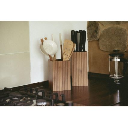 WENKO 54941100 - 3-delige set keukengerei 11x18 cm bruin