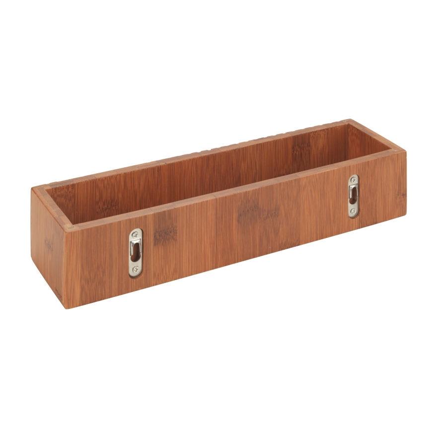 WENKO 54942100 - Kruidenpotjes MERA 30x8 cm bruin