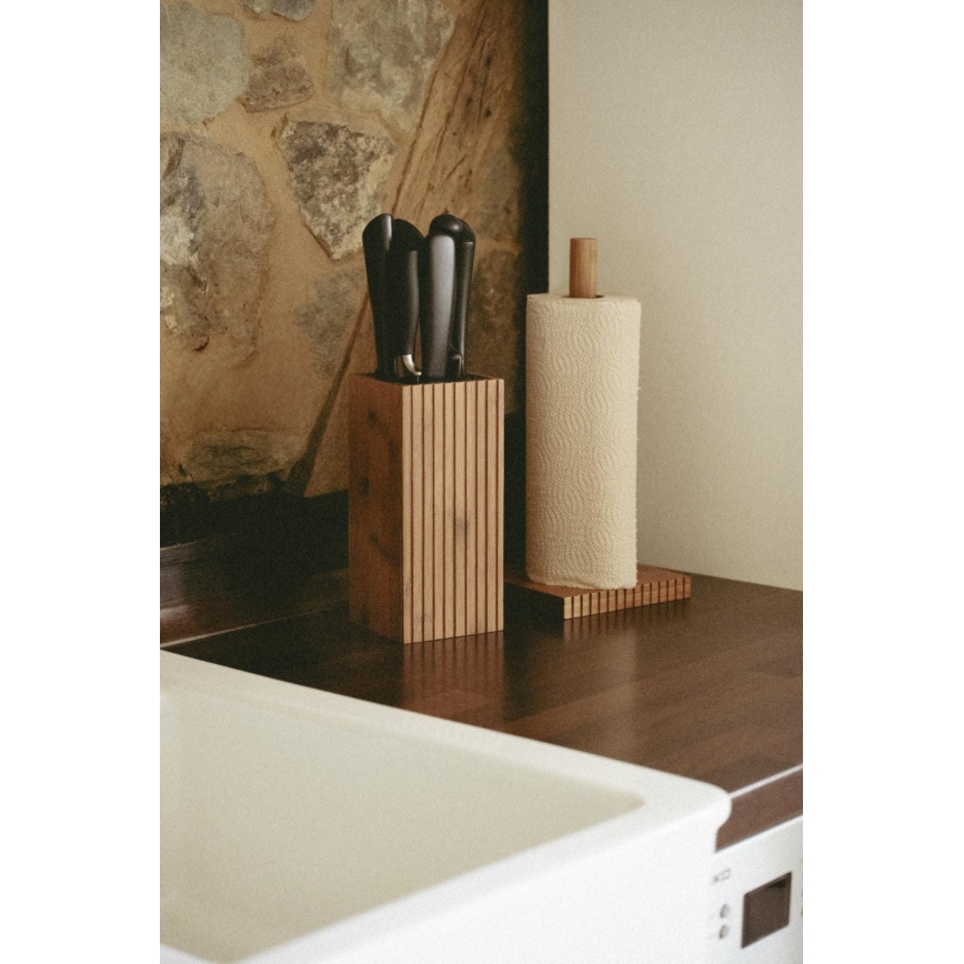 WENKO 54946100 - MERA rolhouder 15x33 cm bruin