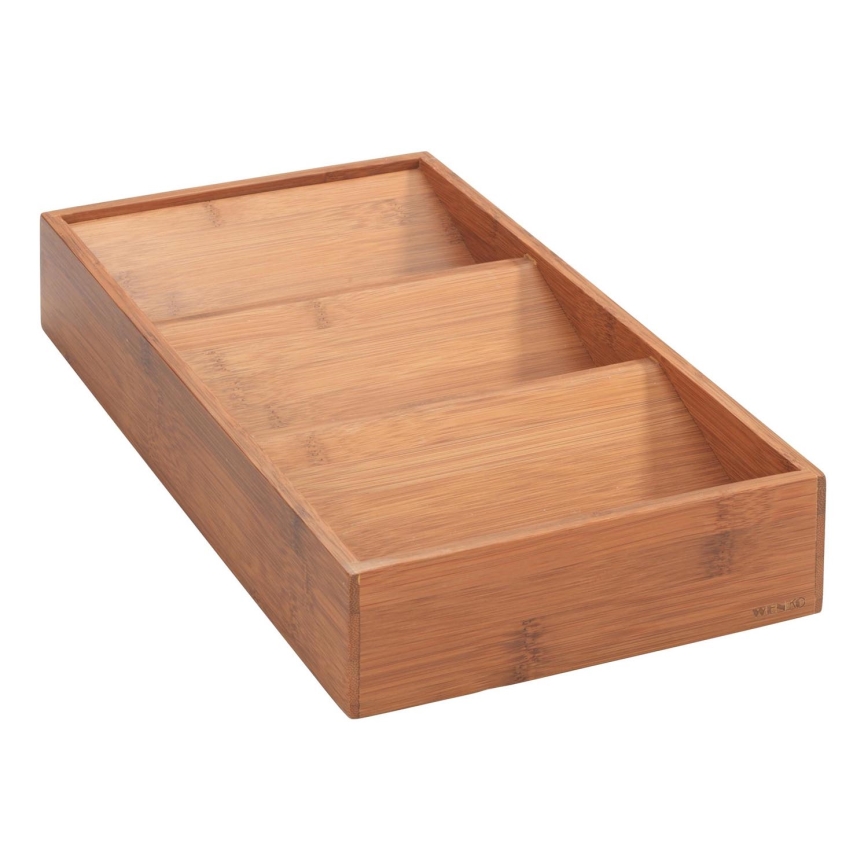 WENKO 54950100 - Specerijenorganizer ANNI 38x20 cm bruin