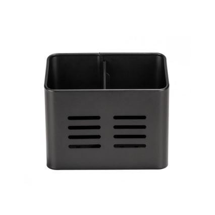 WENKO 55024100-Bestekmand BLACK OUTDOOR KITCHEN 16x13,5 cm zwart