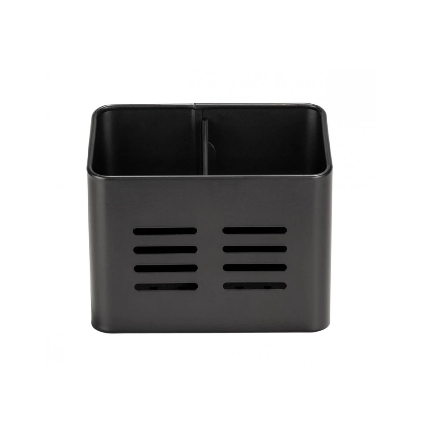 WENKO 55024100-Bestekmand BLACK OUTDOOR KITCHEN 16x13,5 cm zwart