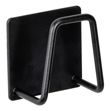 WENKO 55071100 - Houder BLACK OUTDOOR KITCHEN 5x5 cm RVS/zwart