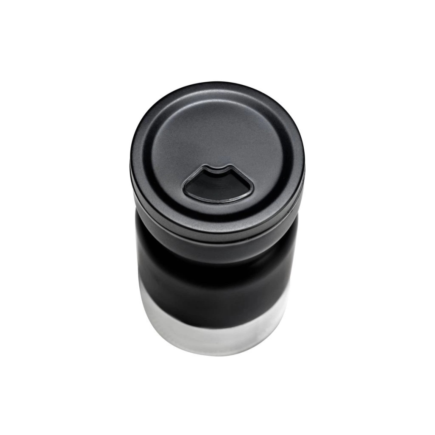 WENKO 55081100 - Specerijenset BLACK OUTDOOR KITCHEN 12x14,5 cm helder/zwart