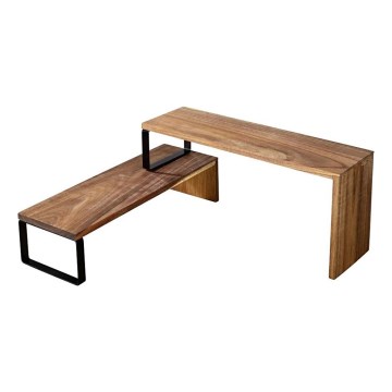 WENKO 55097100-plank BLACK OUTDOOR KITCHEN 36x16 cm bruin/zwart