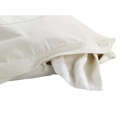 WENKO 62107100 - Wasmand CANGURO 52x81 cm beige/zilver