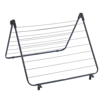 WENKO 63003100 - Droogrek CHAMPION 65x114 cm zwart