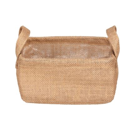 WENKO 64470100 - Mand JUNA 20x15 cm bruin