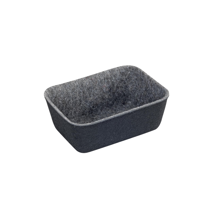 WENKO 64502100 - Lade-organizer FELT 28,5x20 cm grijs