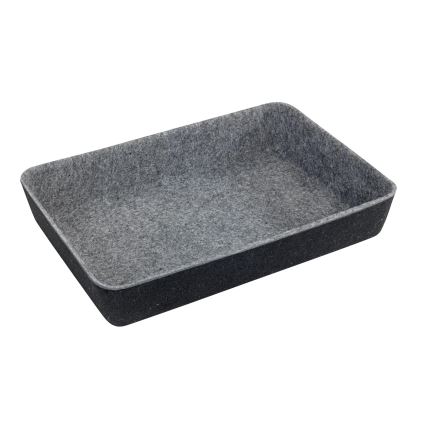 WENKO 64502100 - Lade-organizer FELT 28,5x20 cm grijs