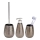 WENKO 69109800 - Badkamerset MARRAKESH 12,5x41 cm bruin