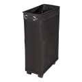 WENKO 69737800 - Wasmand CORNO 18,5x60 cm zwart