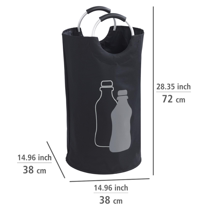 WENKO 69767800 - Tas JUMBO 38x72 cm zwart