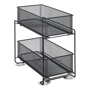 WENKO 69768800 - Houder voor stekkerdoos GIOMA 35 x 33,5 cm zwart