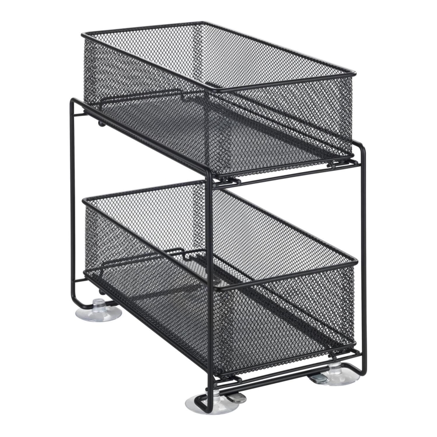 WENKO 69768800 - Houder voor stekkerdoos GIOMA 35 x 33,5 cm zwart