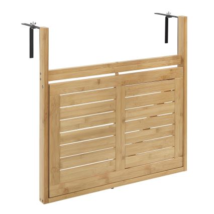 WENKO 69806800 - Tafel WAIKIKI 64x65 cm wit/bruin