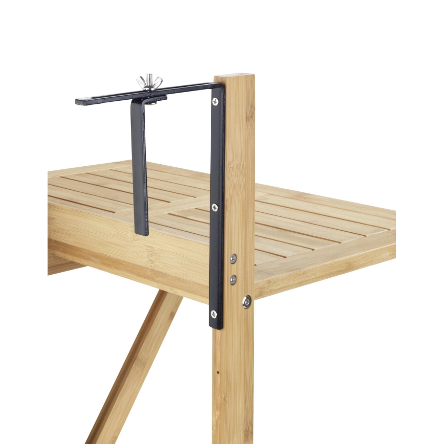 WENKO 69806800 - Tafel WAIKIKI 64x65 cm wit/bruin