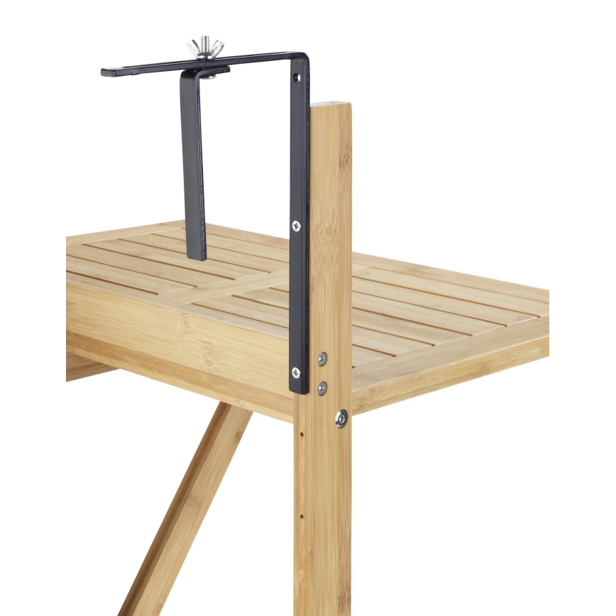 WENKO 69806800 - Tafel WAIKIKI 64x65 cm wit/bruin